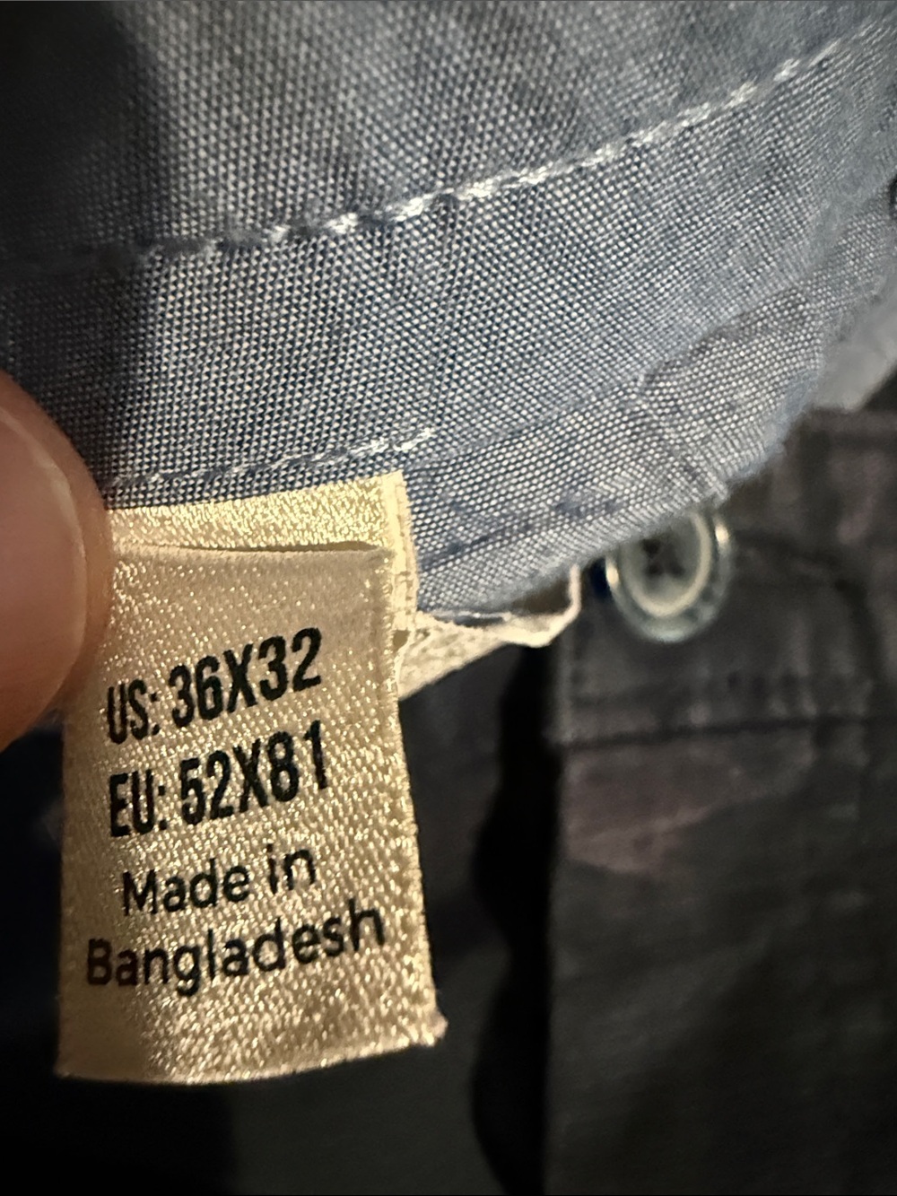 Original Penguin Men's Navy Blue Chinos - Picture 3 of 8